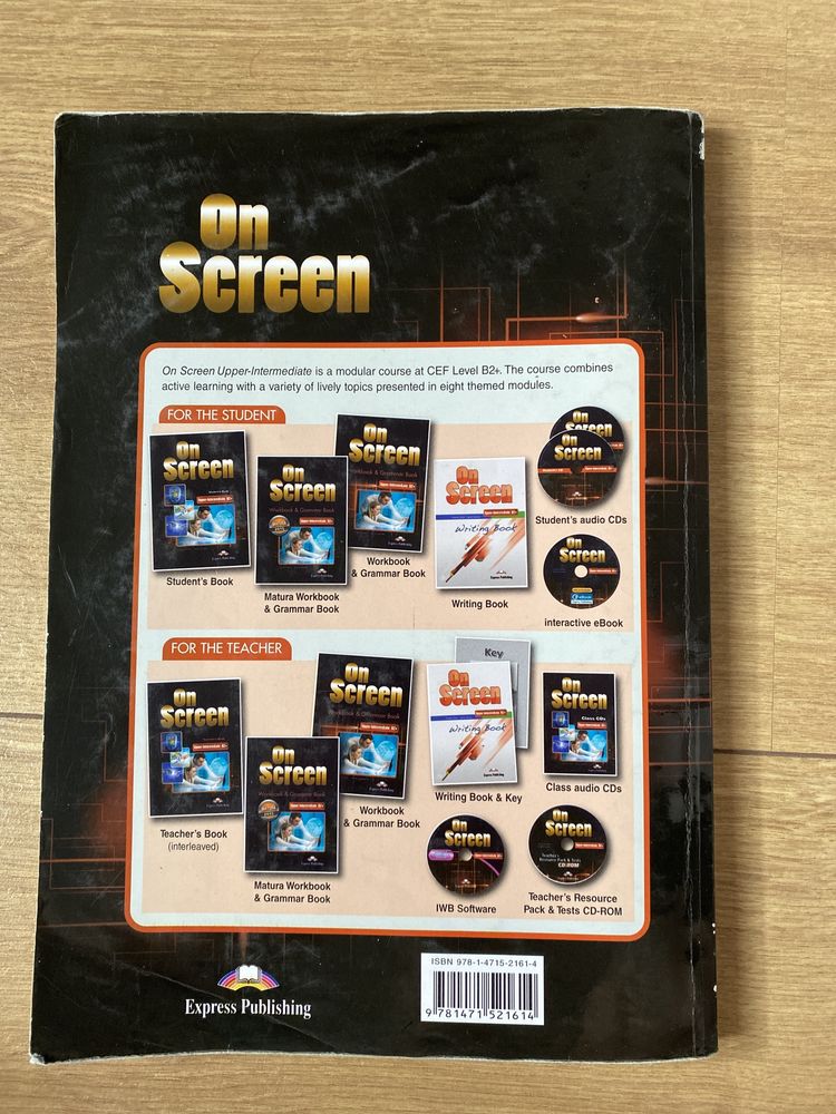 On Screen b2+ upper intermediate Students Book