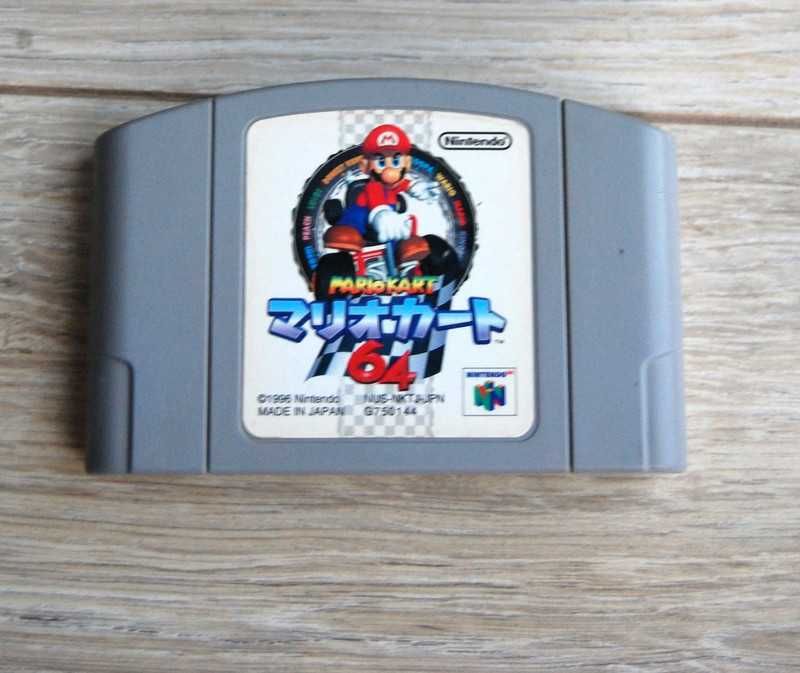 Konsola Nintendo 64 NUS-001 NTSC-J + kabel AV + gra Mario Kart 64