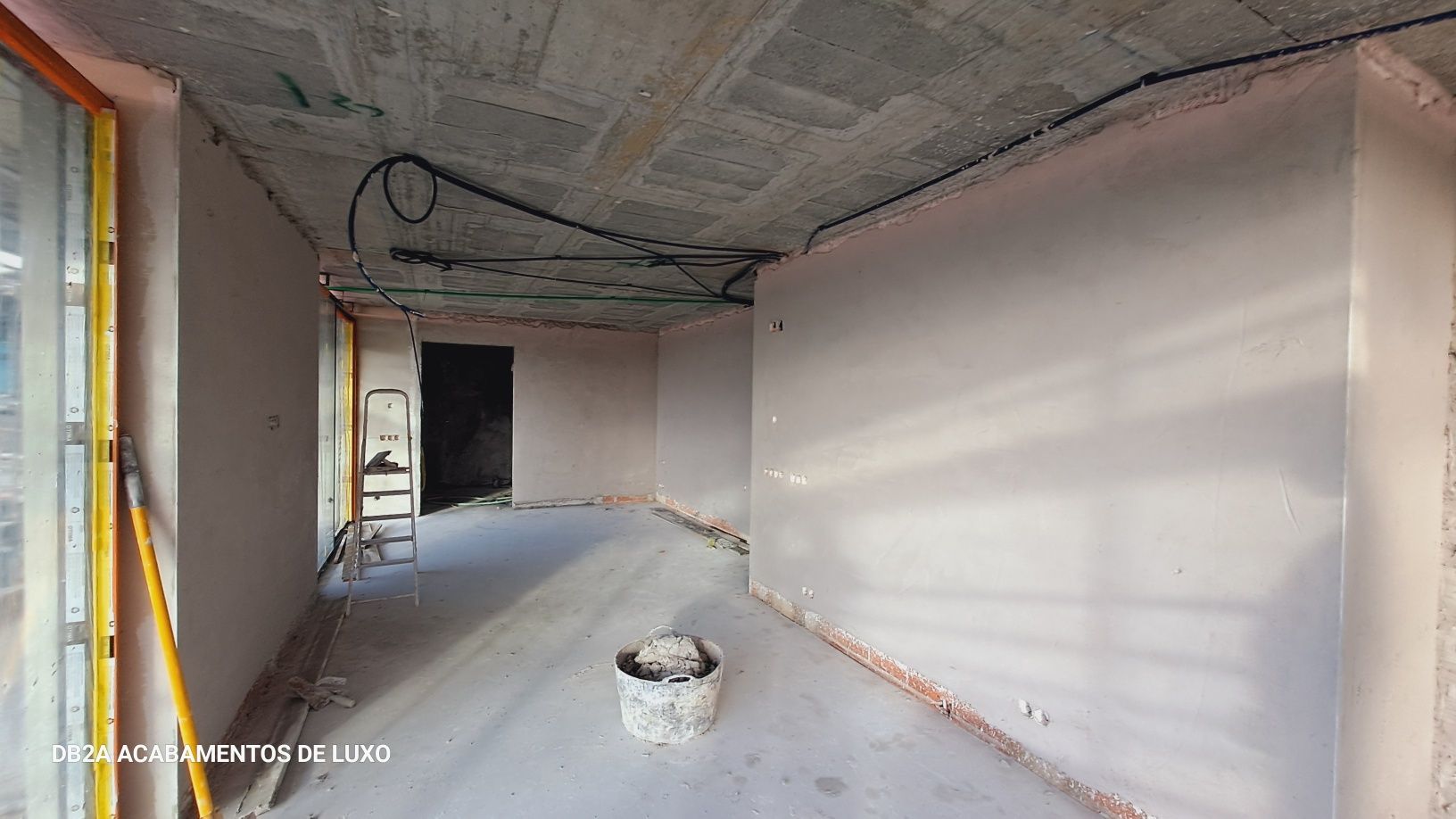 Estuque e Reboco  Projectado