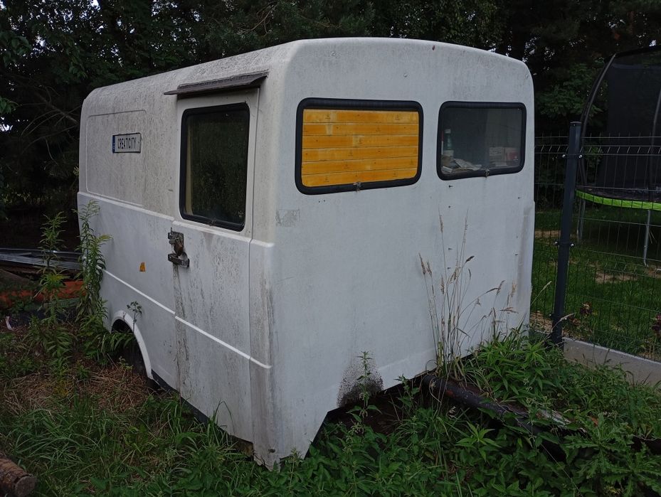 Buda szopa garaż na budowę włókno szklane Lublin zabudowa paka