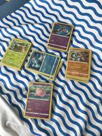 100 kart Pokemon tcg rare reverse holo zestaw kazda inna oryginalne