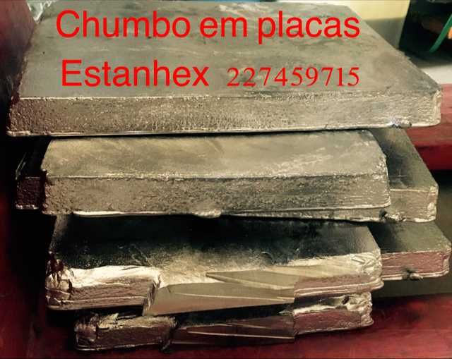 Chumbo em lingote para peças de chumbo