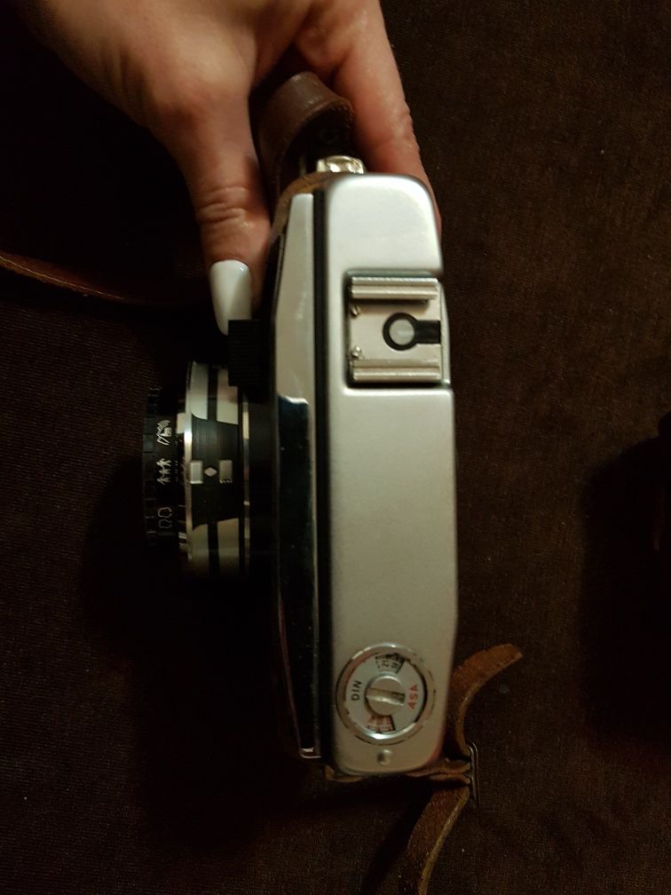 Aparat  kolekcjonerski zabytek Agfa Optima 500 compur