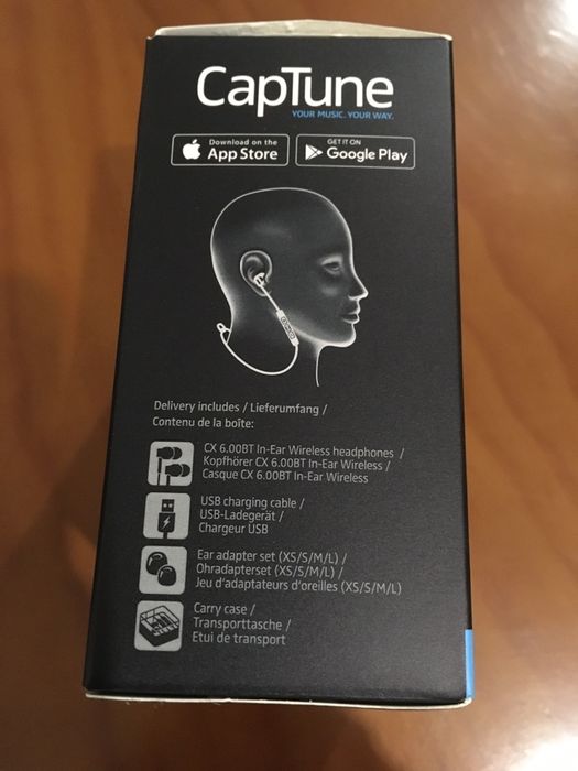 Auscultadores SENNHEISER CX 6.00BT