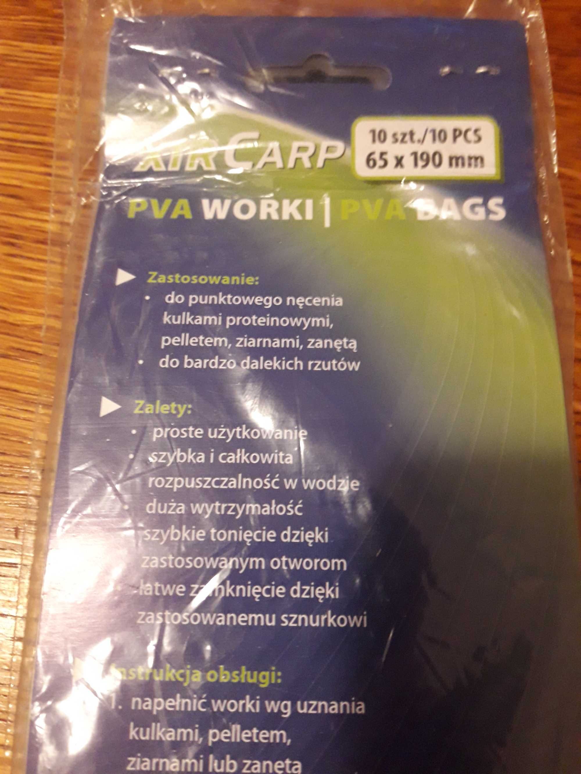 Worek PVA 50 sztuk ( 5 opakowań) LC-PVA042 typ bullet z otworami