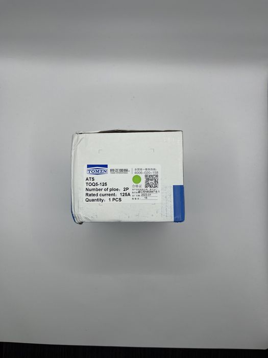 Автомат перемикання вводу резерву АВР Tomzn TOQ5-125/2