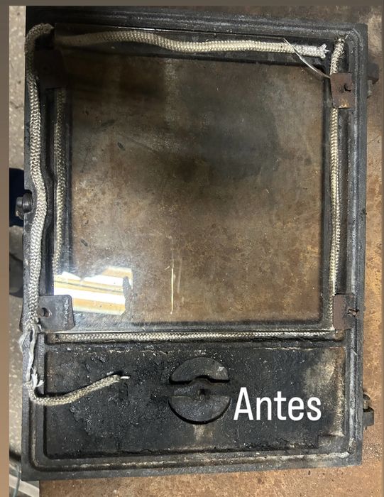 Troca de vidro e de cordão de recuperador