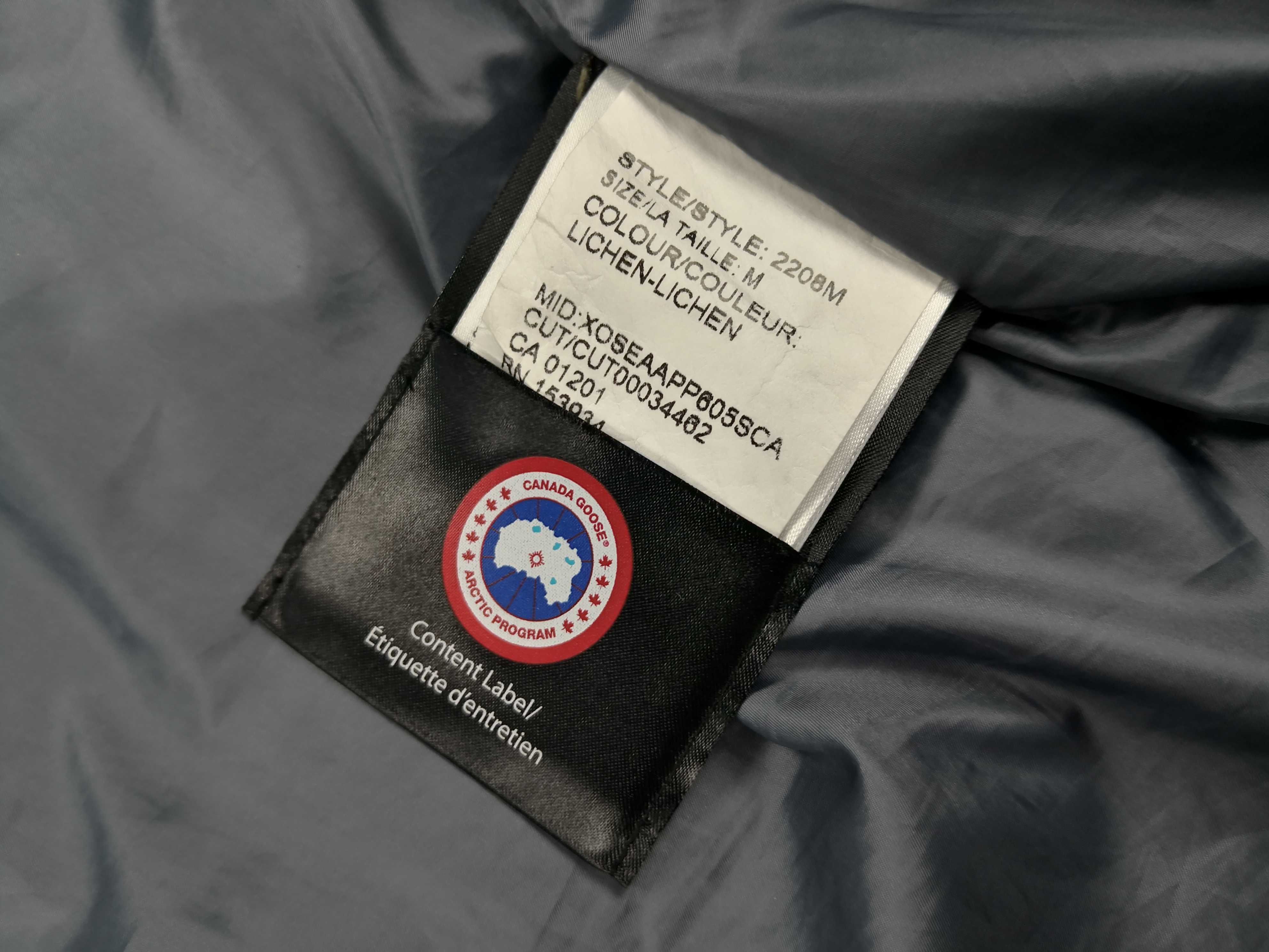 Canada Goose męska kurtka M Cabri Hoddy 2208M oryginał hologram