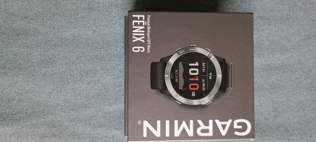Garmin Fenix 6 + acessórios