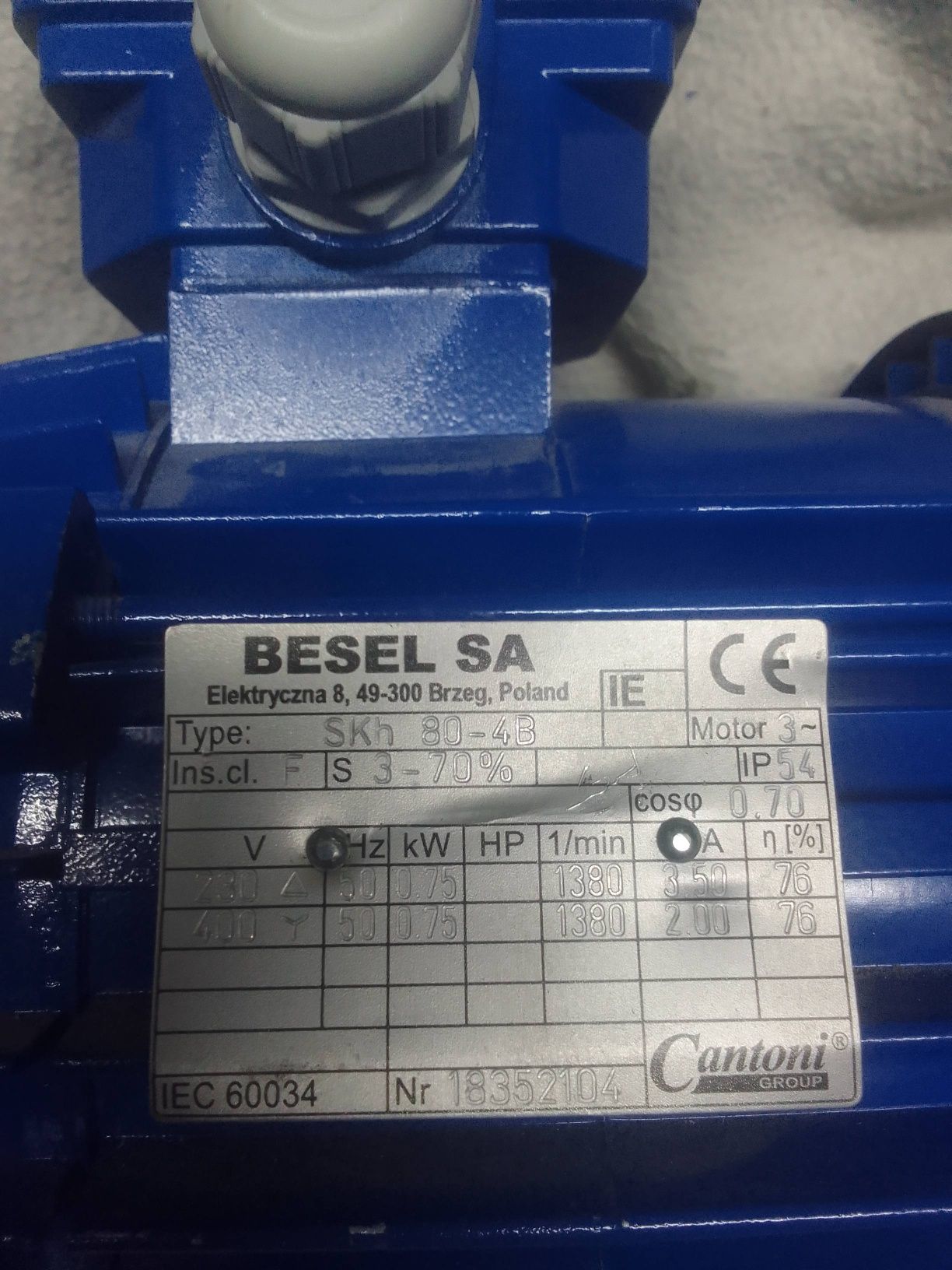 Silniki elektryczne firmy BESEL SA