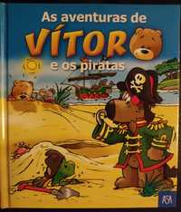 "As aventuras de Vítor e os piratas" edição ASA