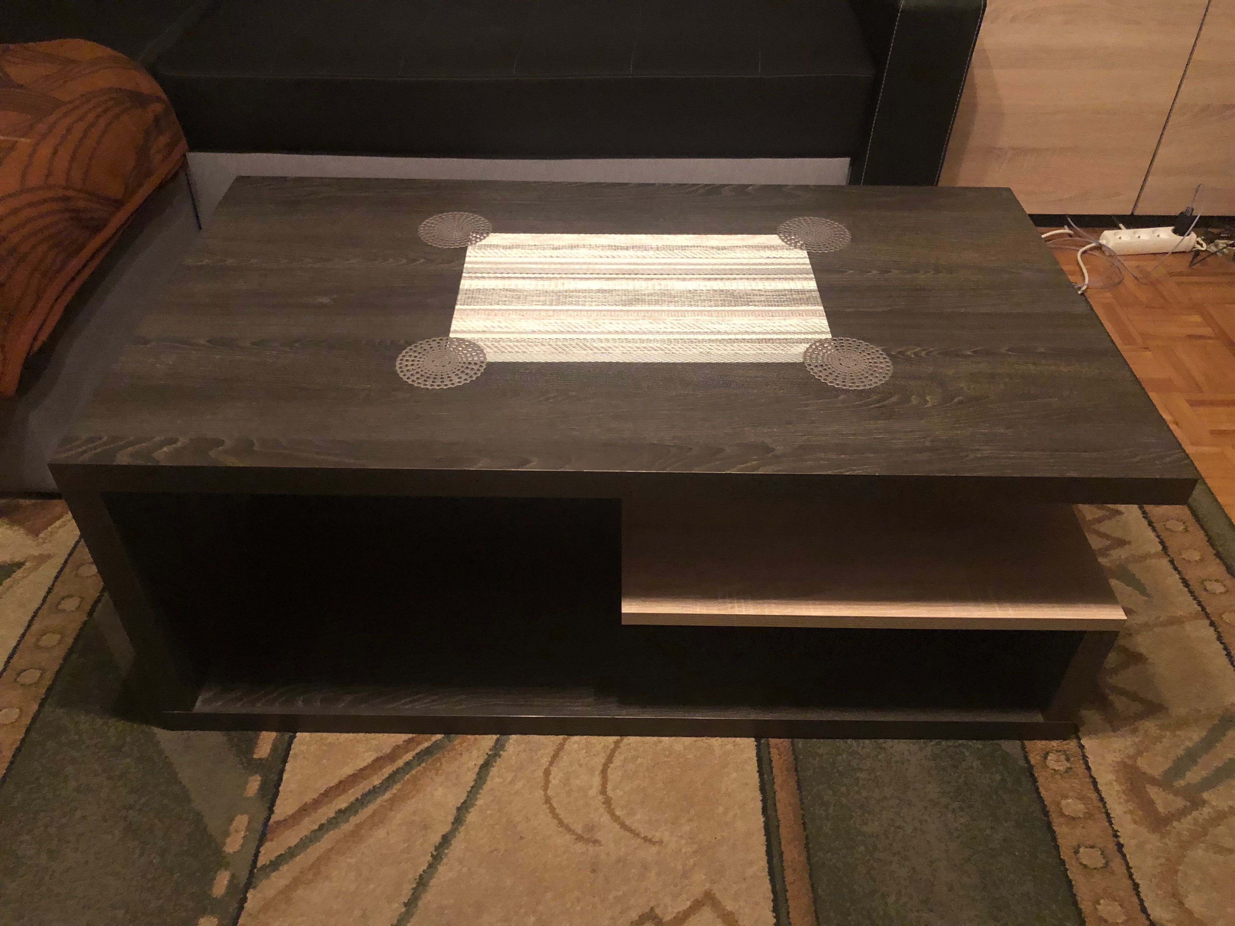 Ława drewniana, stół