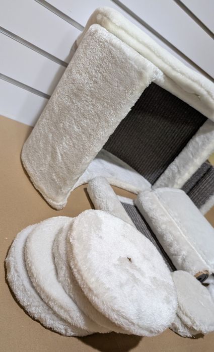 Trixie Zestaw Ścienny Do Wspinaczki Z Legowiskiem Biało Szary ZWROT