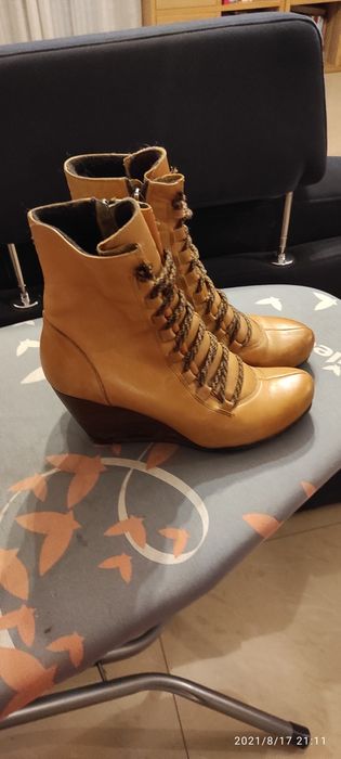 Botki skórzane Ryłko