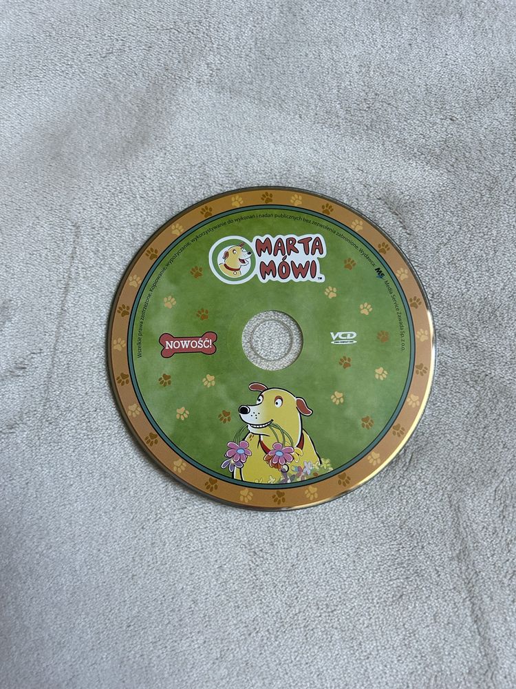 Marta mówi- płyta z przygodami Marty płyta dvd bajka