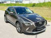 Mazda CX-3 Sports-Line 173tys.km, z Niemiec, lekko uszkodzona, HUD, kamera, skóra
