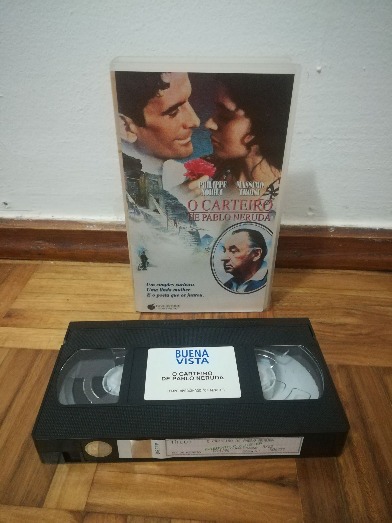 O carteiro de Pablo Neruda VHS