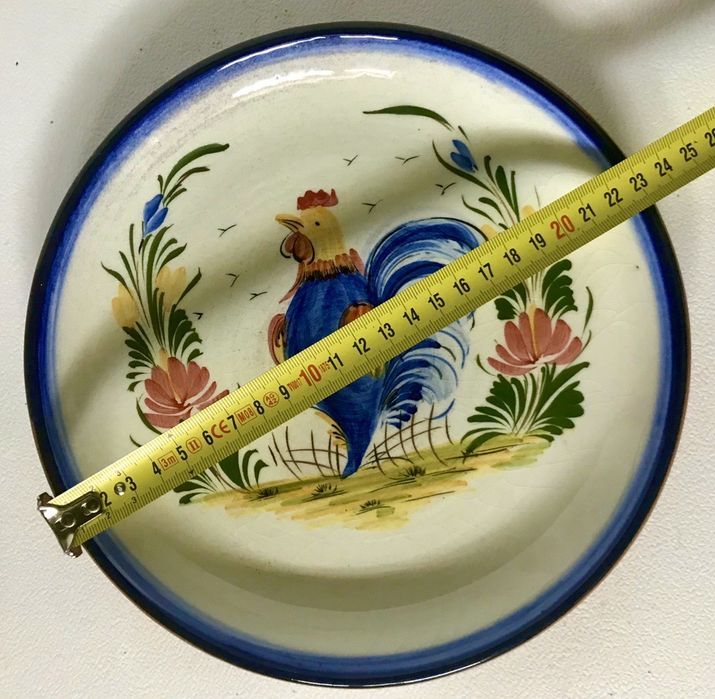 Pratos alusivos ao Galo