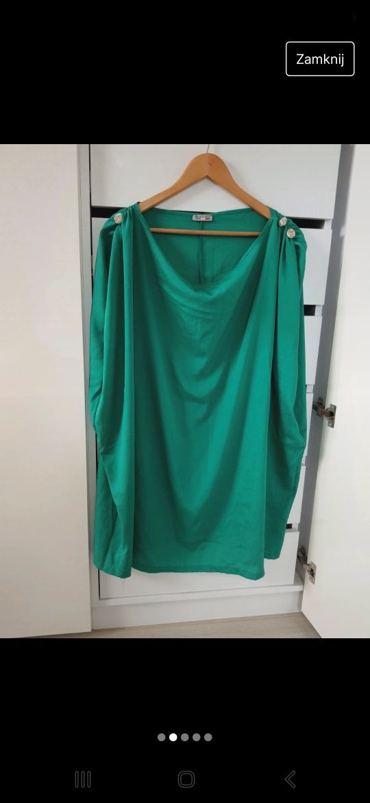 Tunika Włoska oversize plus size xxxl  44 46 48