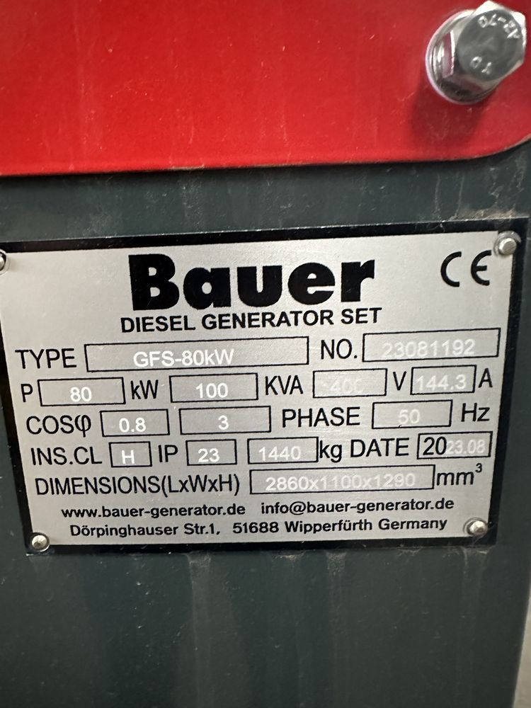 Gerador Diesel 100 KVA