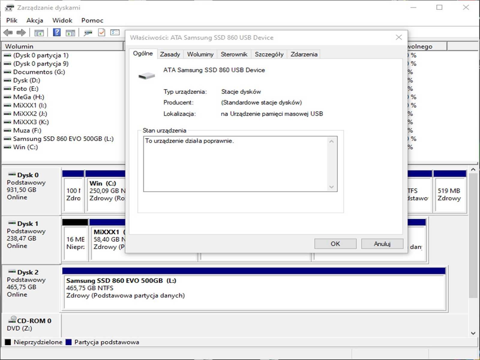 SSD 500GB Samsung 860 EvO