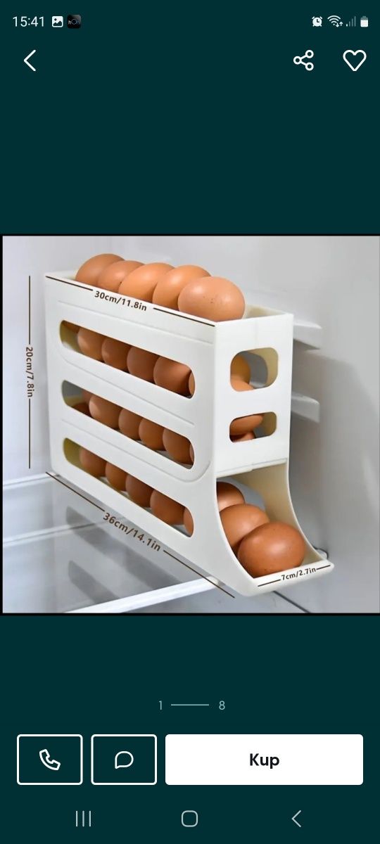 Automatyczny pojemnik na jajka