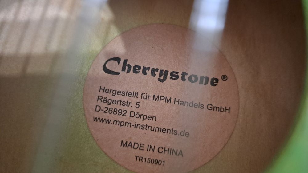 Дитяча класична гітара Cherrystone Green (розмір 1/8)