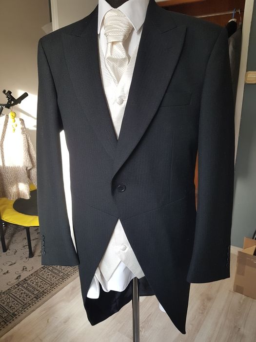 Surdut męski M plus dodatki