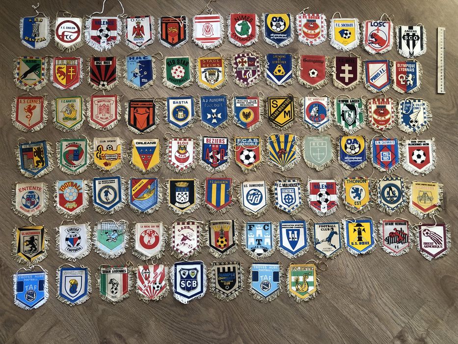 Вымпел футбол, клубы Франции