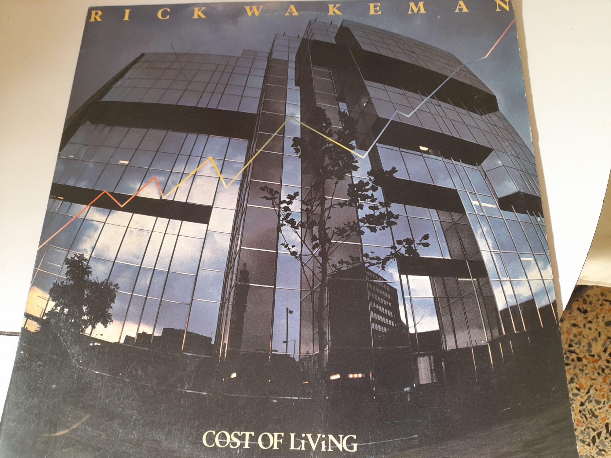 Lp Rick wakeman - Cost of Living - 1983