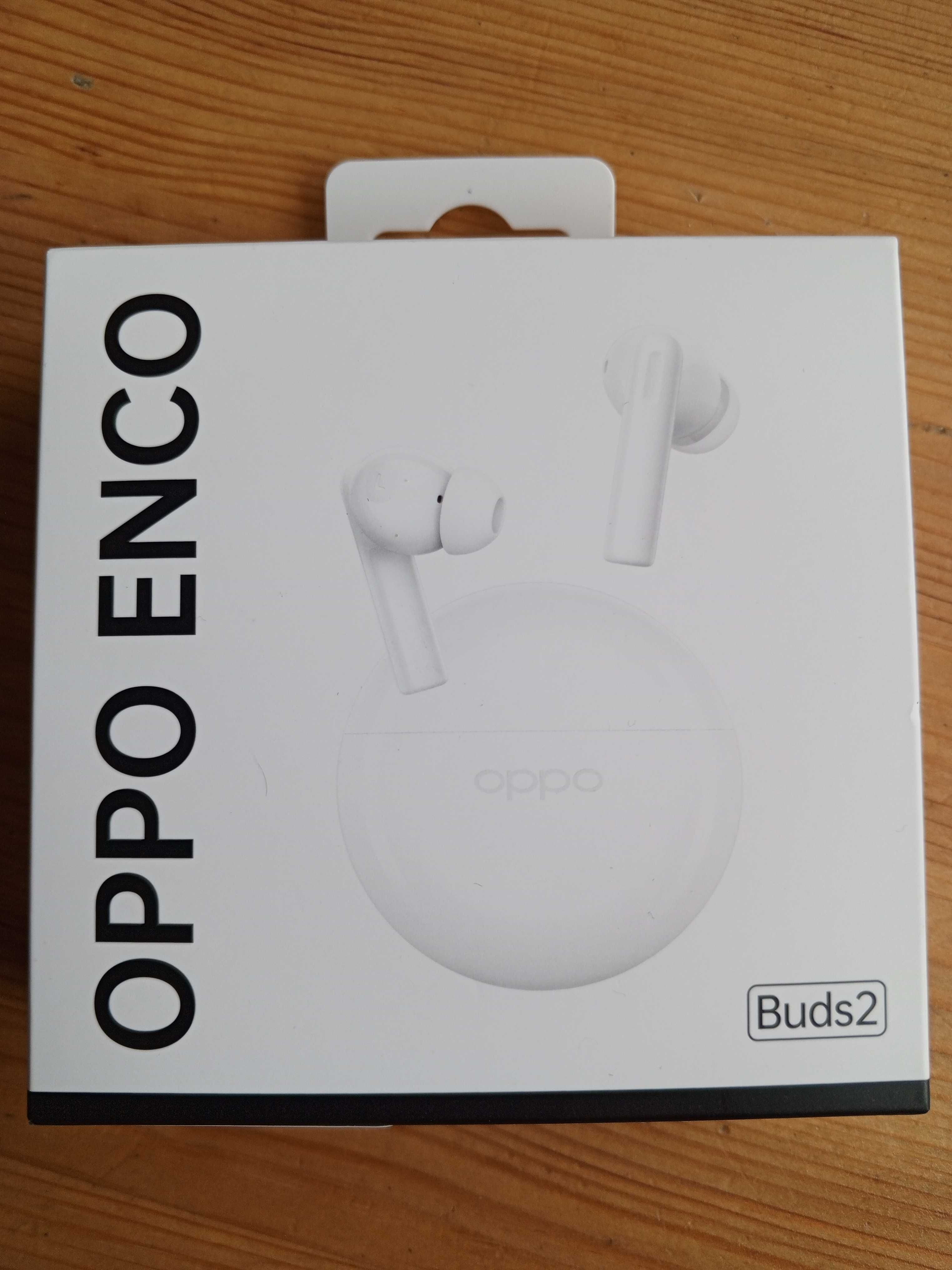 Oppo ENCO Buds2 białe słuchawki bezprzewodowe
