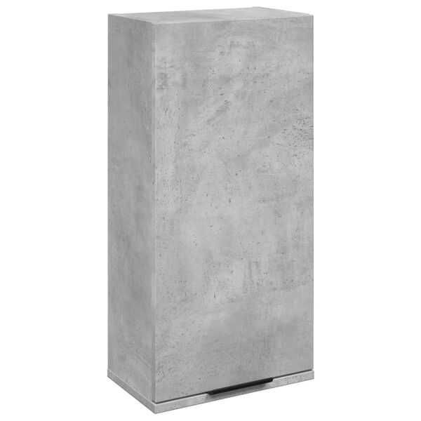 Wisząca szafka łazienkowa, betonowa szarość, 32x20x67 cm