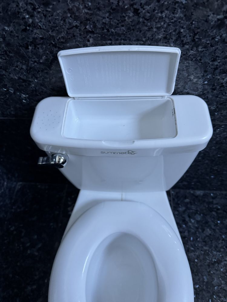 Nocnik dzieciecy, wc z sygnałem wody, jak nowy. Polecam