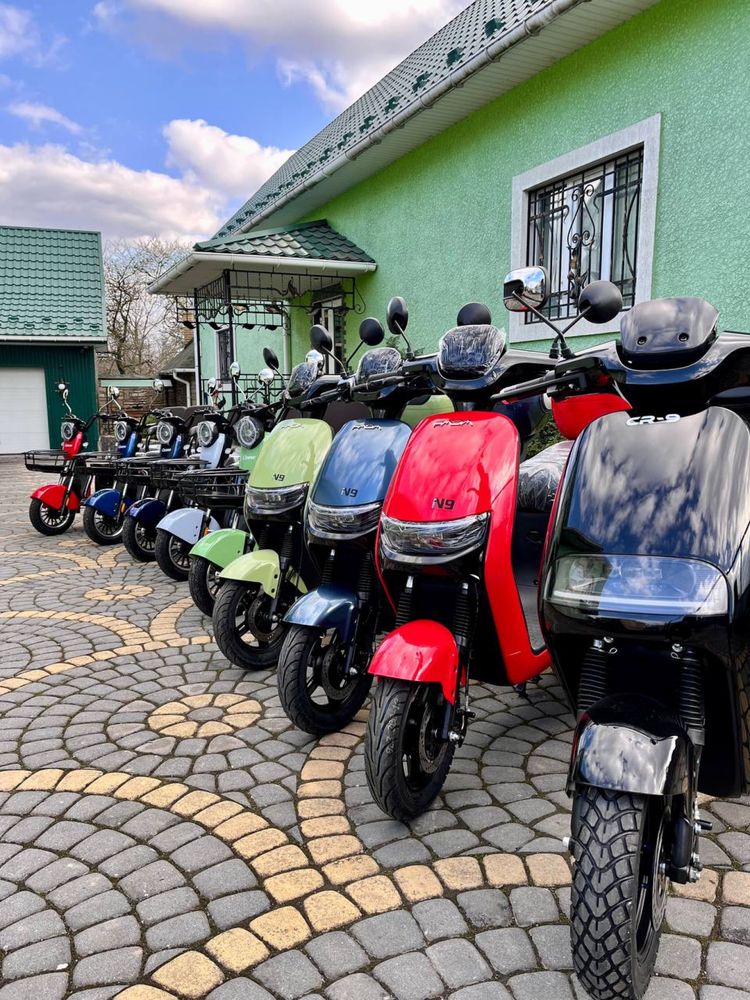 fadA n9 двохмісні електроскутери трицикл corso fin трьох місний достав