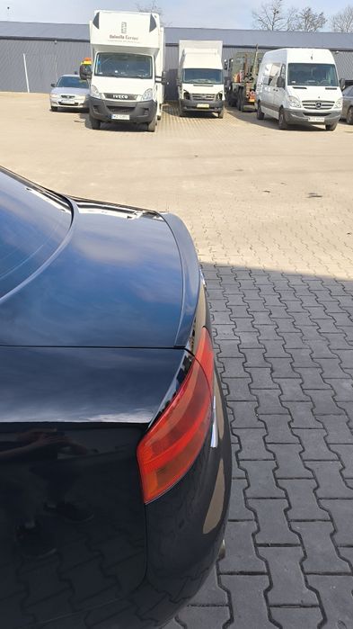 Audi A4 B6 B7 Spoiler Lotka Dokładka Tylna Czarny Połysk