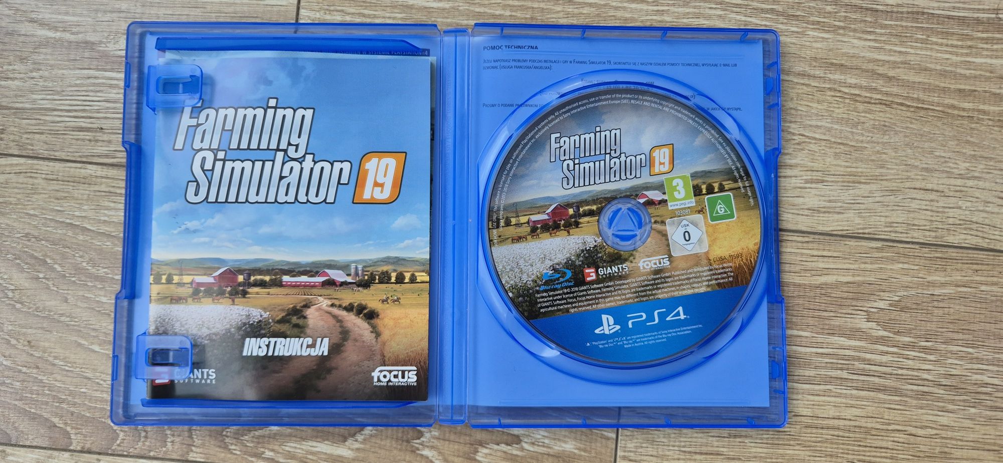 Farming simulator 19 PL PS4