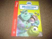 Livro "Monstros e Companhia" da Disney/Pixar