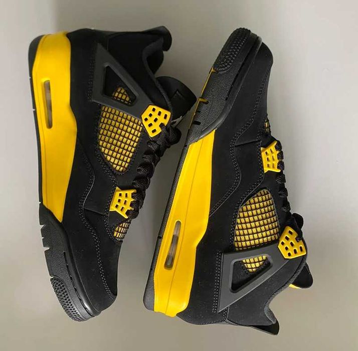 buty Espadryle Jordan4 BlackThunder Espadryle R.39