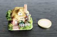 Casinha do campo inglesa em miniatura da "The Leonardo Collection"