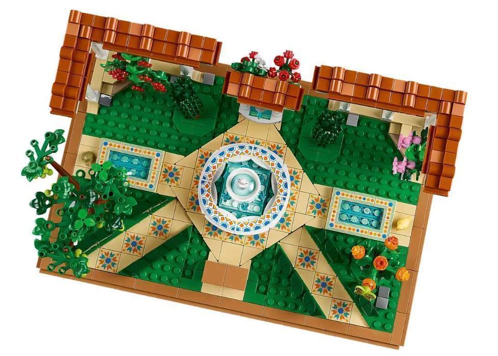 Klocki LEGO Icons 10359 Fontanna w ogrodzie