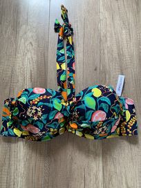 Jd Williams piękny usztywniany biustonosz bikini plus size 100F