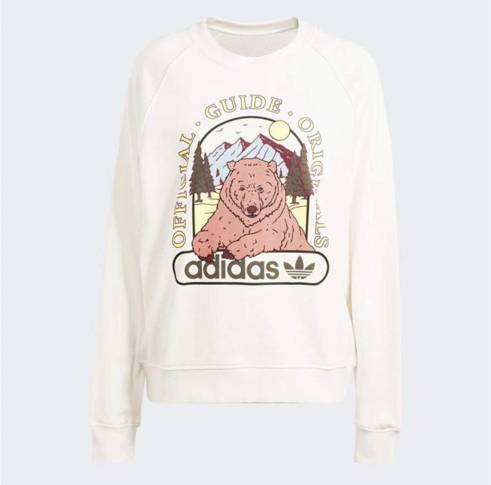 Світшот, кофта Adidas bear graphic originals il2426