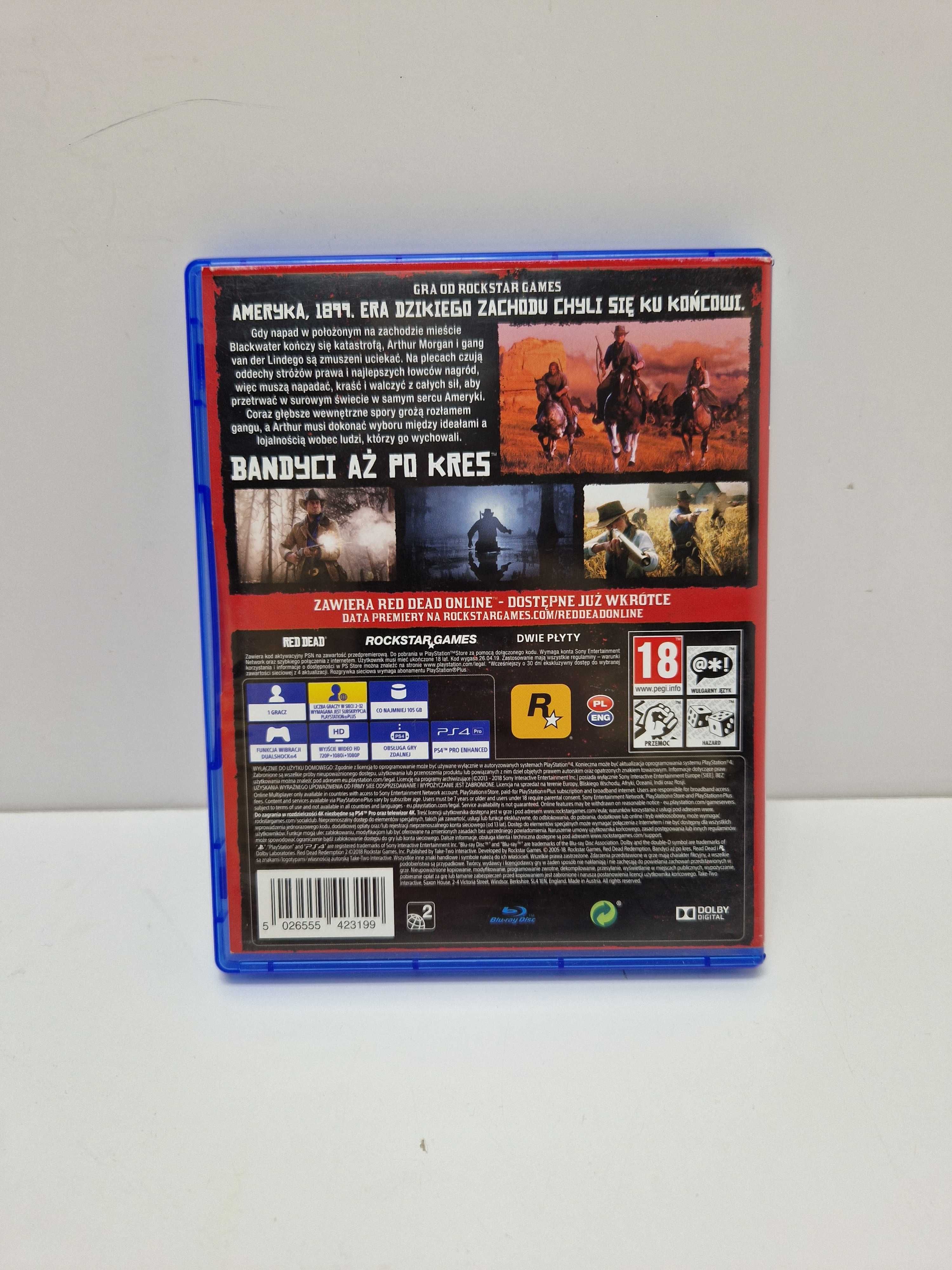 Gra Red Dead Redemption 2 PlayStation 4 PS4