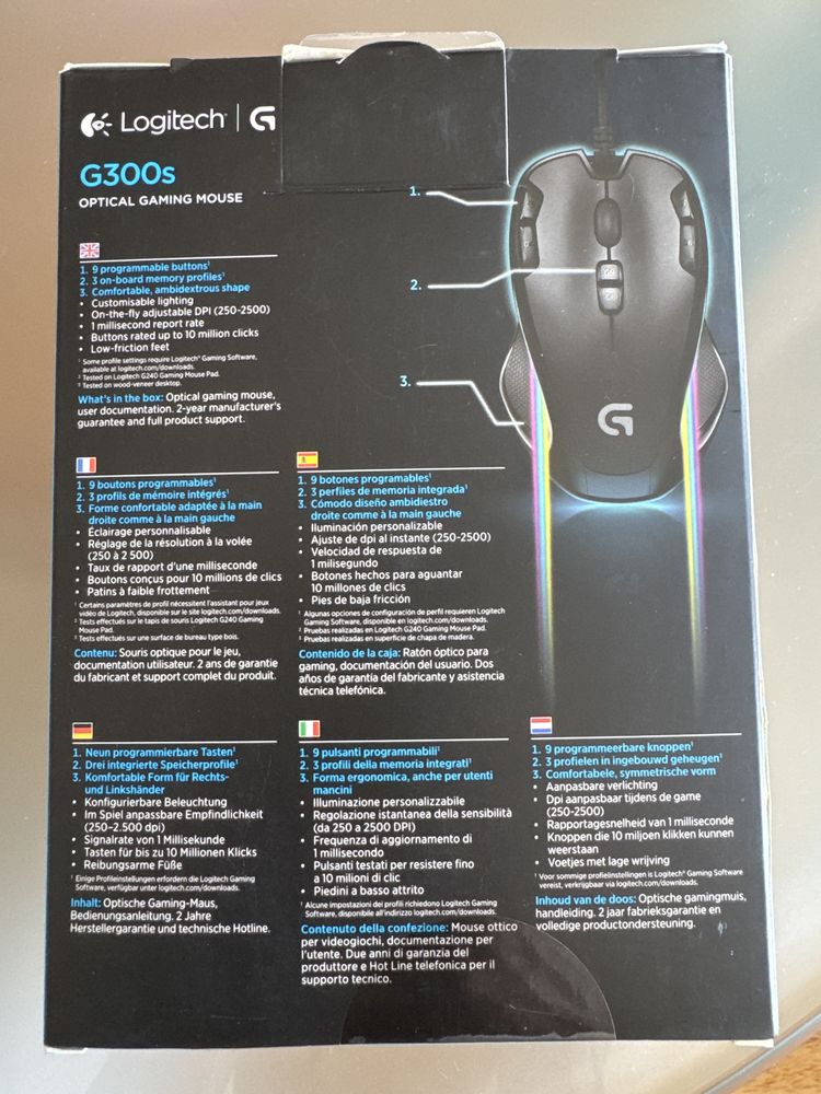 Rato Logitech G300s