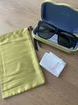 Nowe oryginalne okulary Gucci z polaryzacją sztywne etui w zestawie