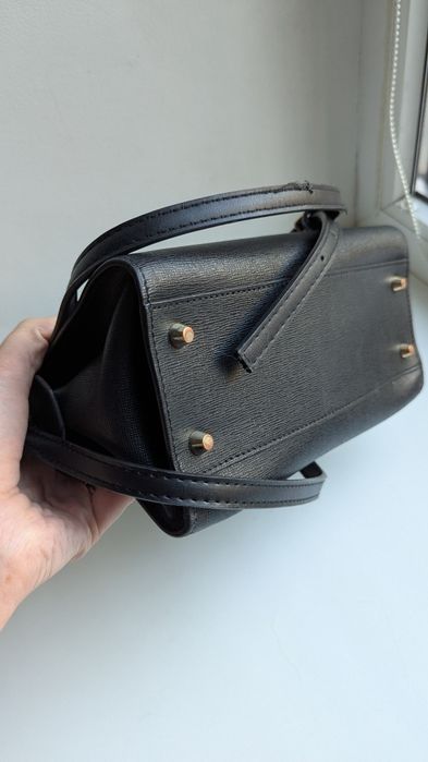 Сумка Furla оригінал шкіра сафьяно + фірмовий брелок