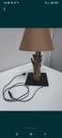 AB102 lampa stołowa z drewna dryftowego, oświetlenie z drewna, plaża,