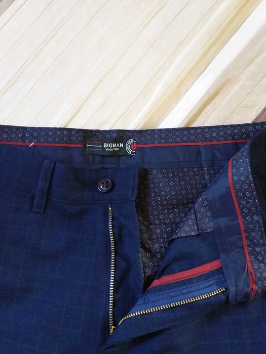 Eleganckie spodnie męskie BIGMAN, Nowe,W36, L34