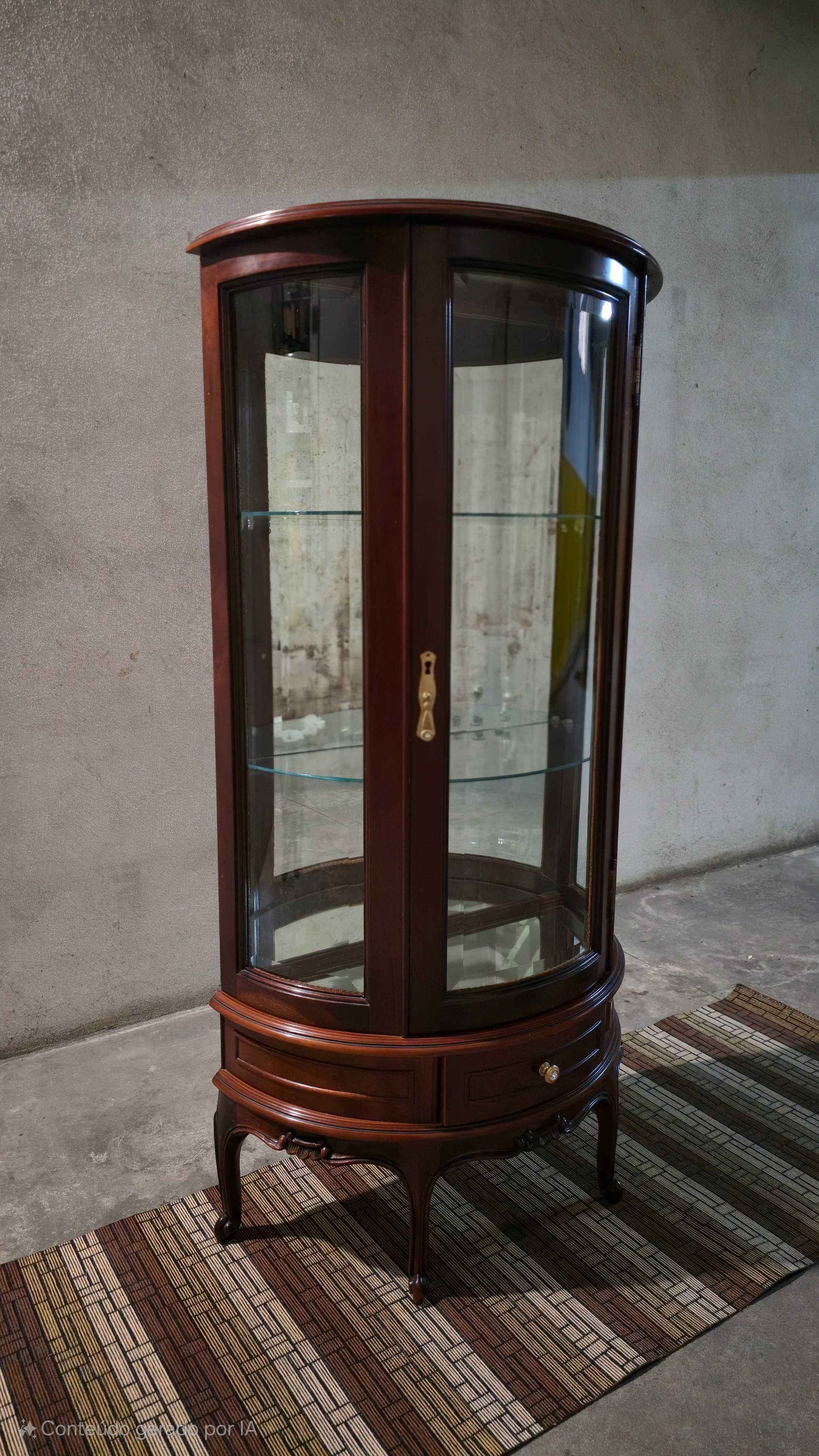 Vitrine Cristaleira com Gaveta