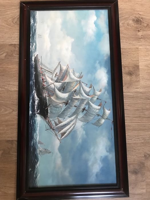 Репродукція картини « Вітрильник «